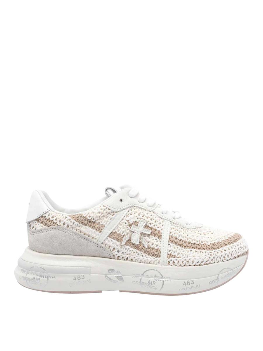 Premiata Baskets - Blanc