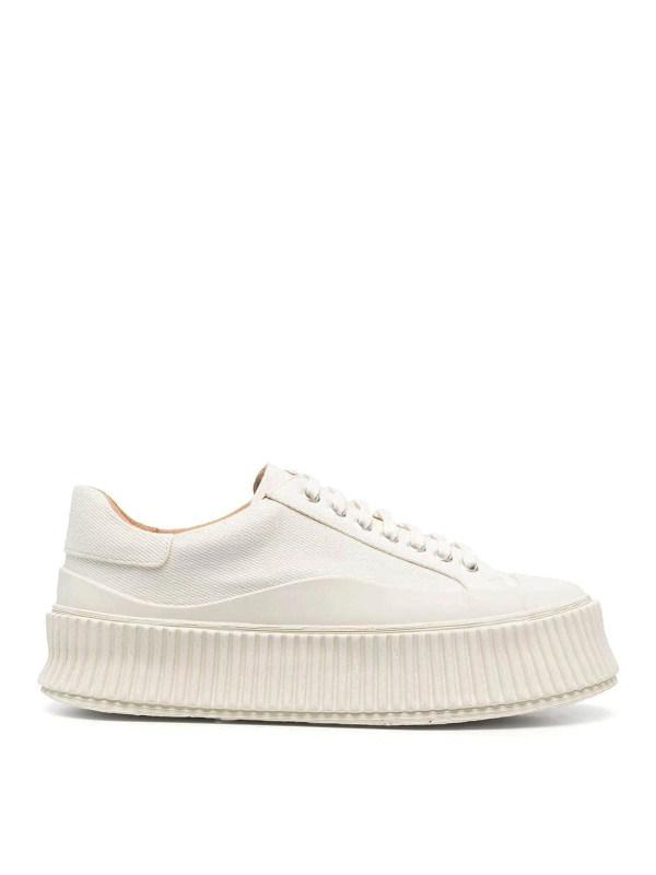 Jil Sander Baskets - Blanc
