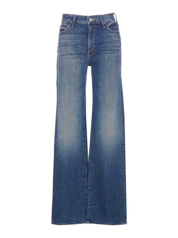 Mother Jean Bootcut - Bleu