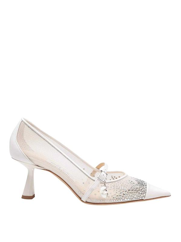 Jimmy Choo Chaussures À Talon - Crème