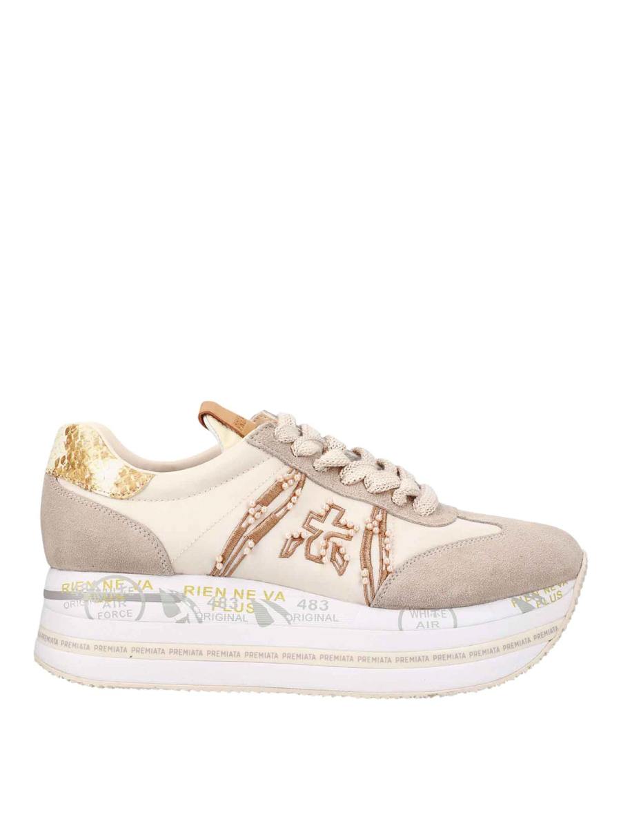 Premiata Baskets - Beige