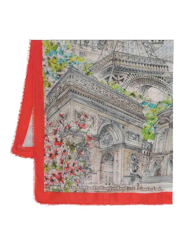 Faliero Sarti Écharpe - Roug