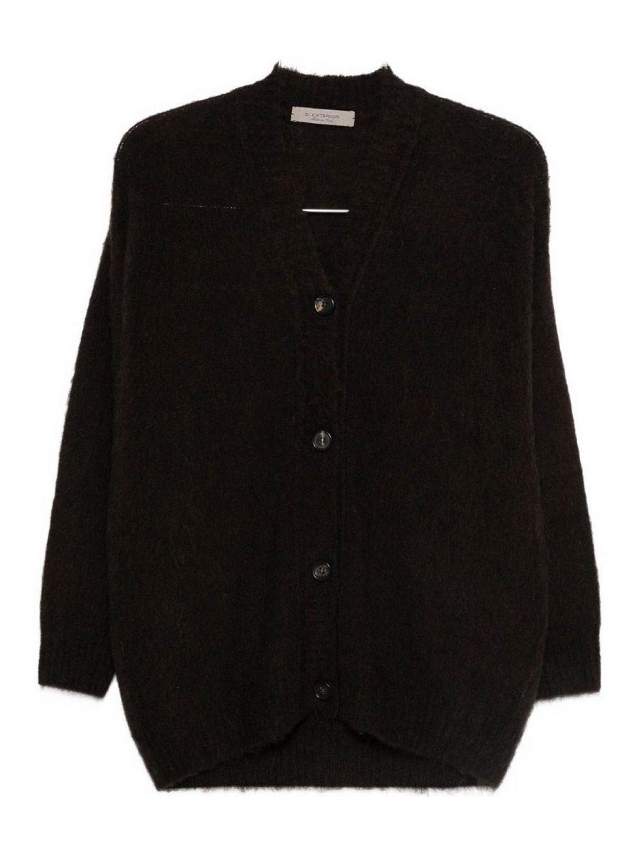 D. Exterior Pull À Col V - Gris