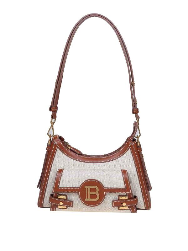 Balmain Sac Bandoulière - Beig
