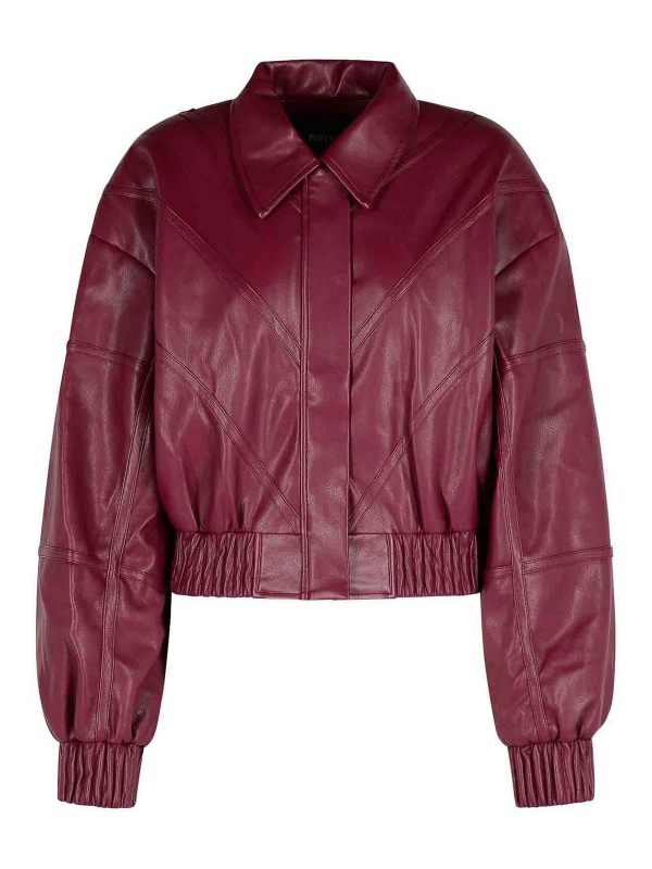 Rotate Birger Christensen Veste Casual - Rouge Brun
