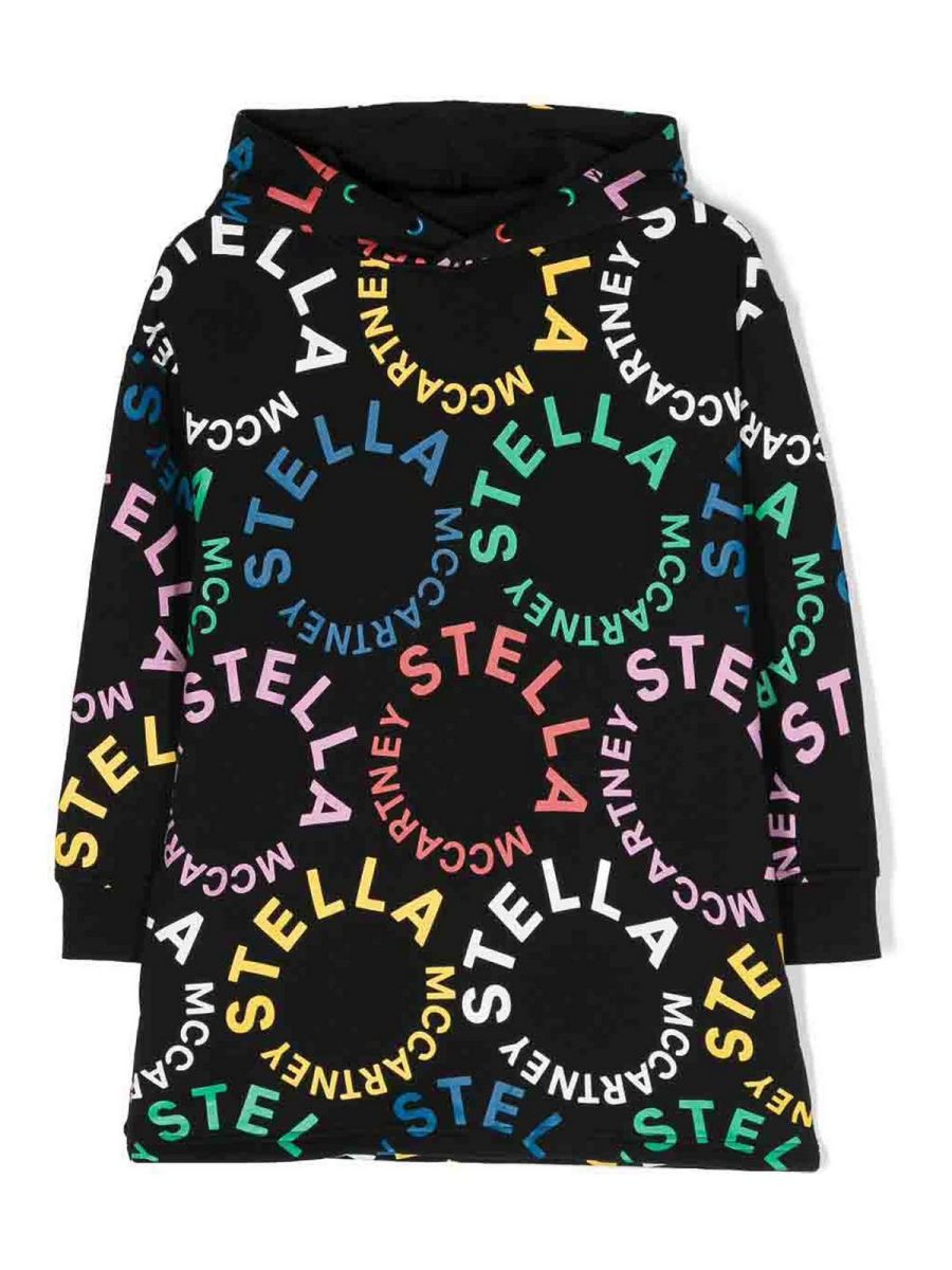 Stella McCartney Kids Robe Courte - Noir