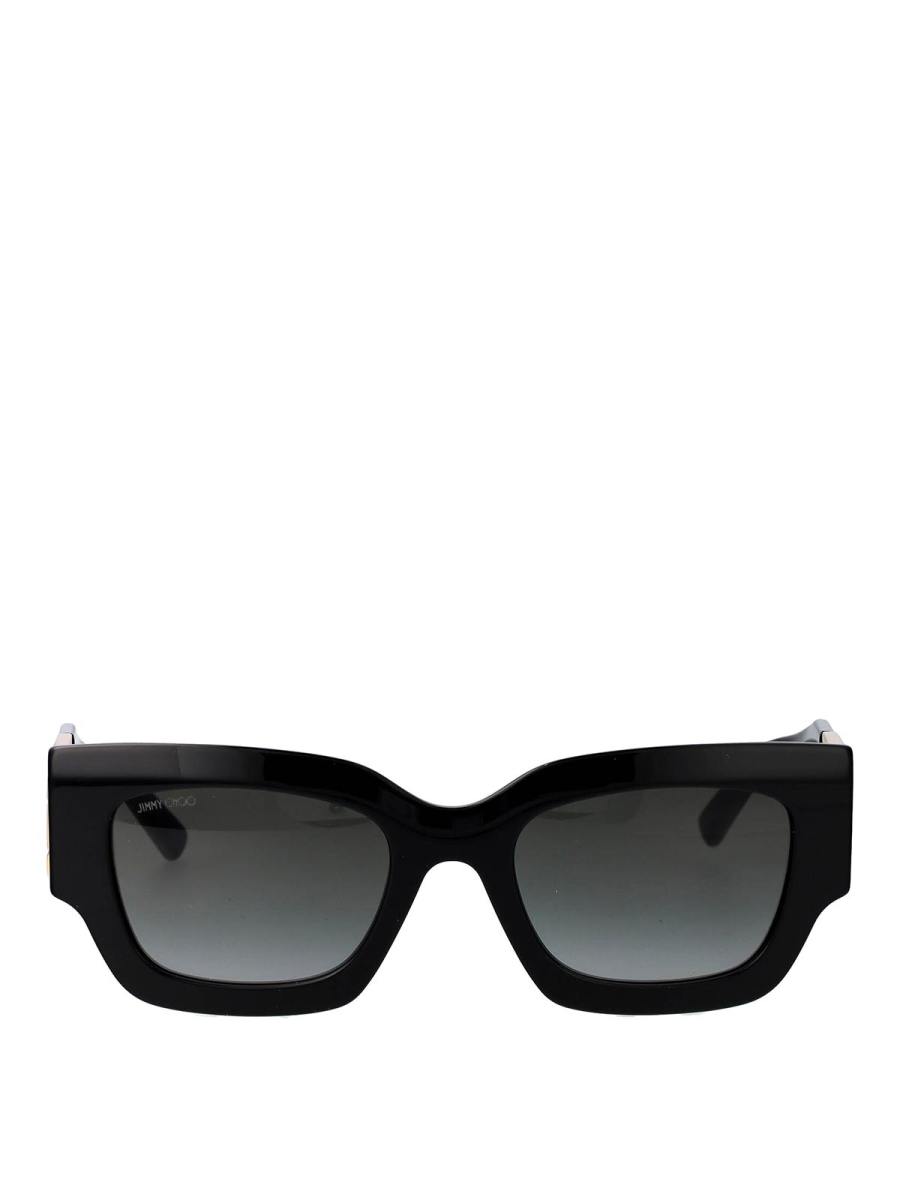Jimmy Choo Lunettes De Soleil - Noir