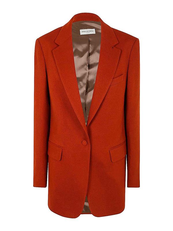 Dries Van Noten Veste Casual - Orange