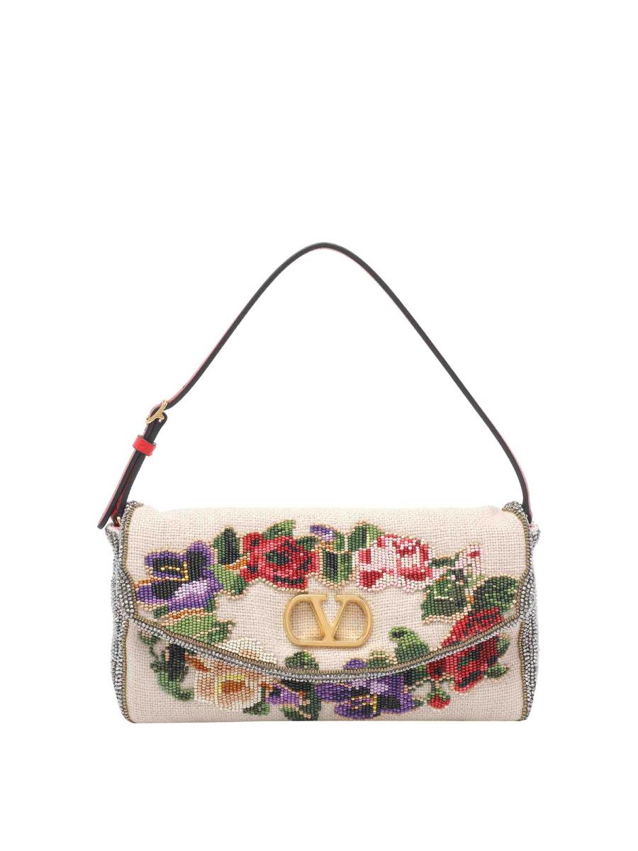 Valentino Garavani Sac Bandoulière - Beig