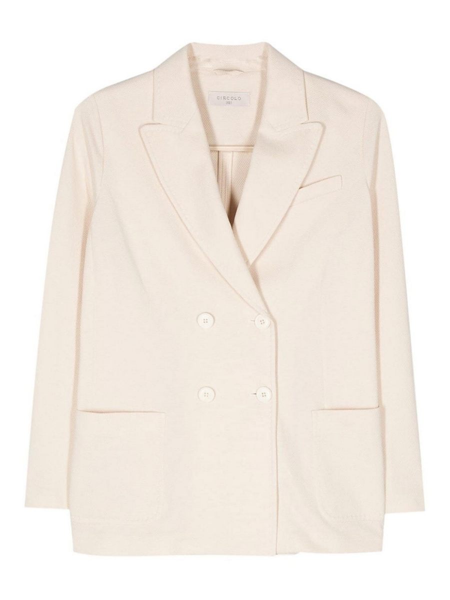 Circolo 1901 Blazer Couturier - Blanc