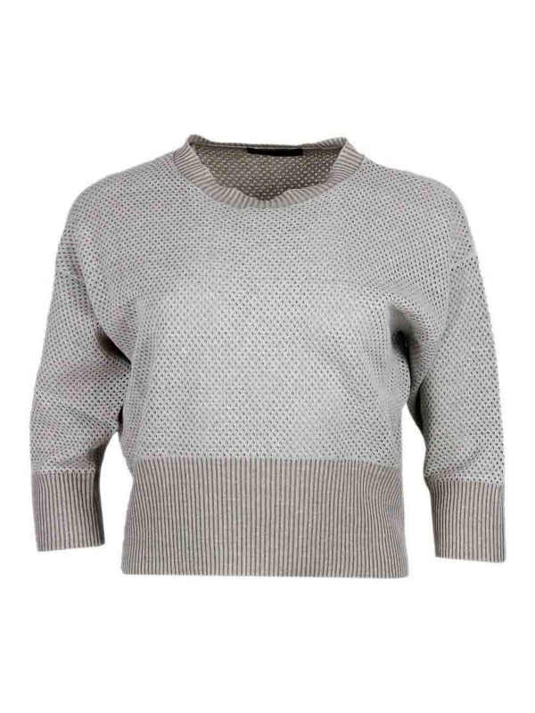 Fabiana Filippi Pull Col Rond - Beige
