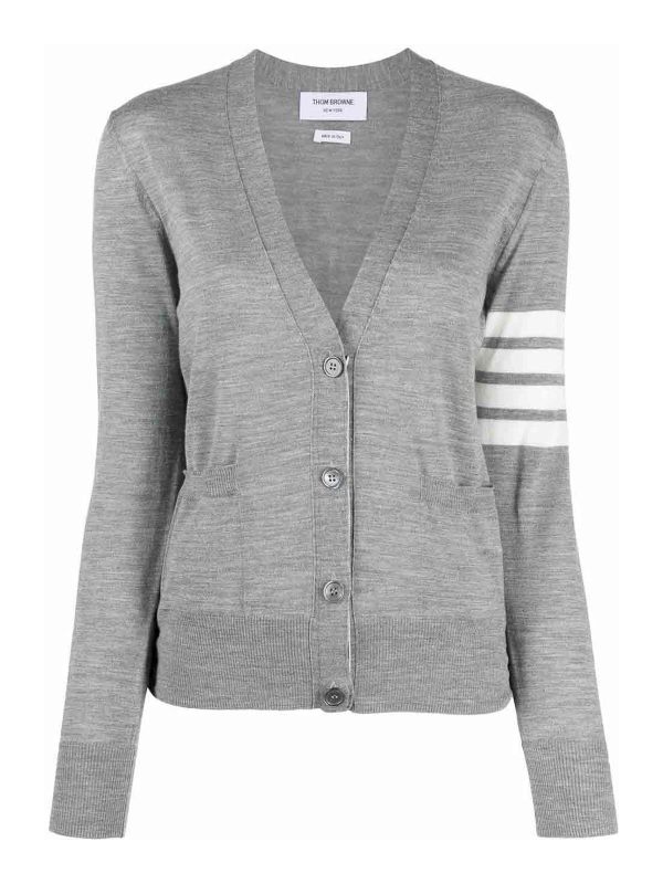 Thom Browne Cardigan - Gris