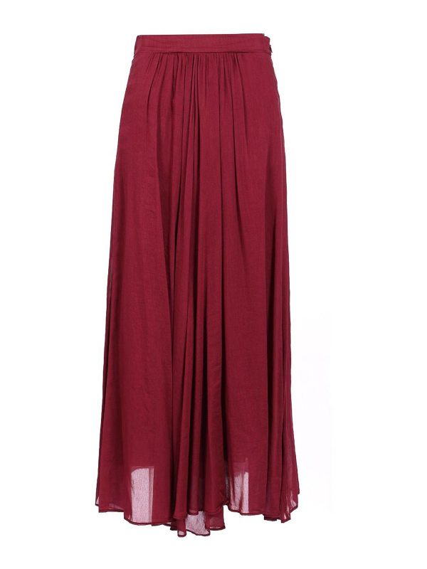 Forte Forte Jupe Midi - Rouge