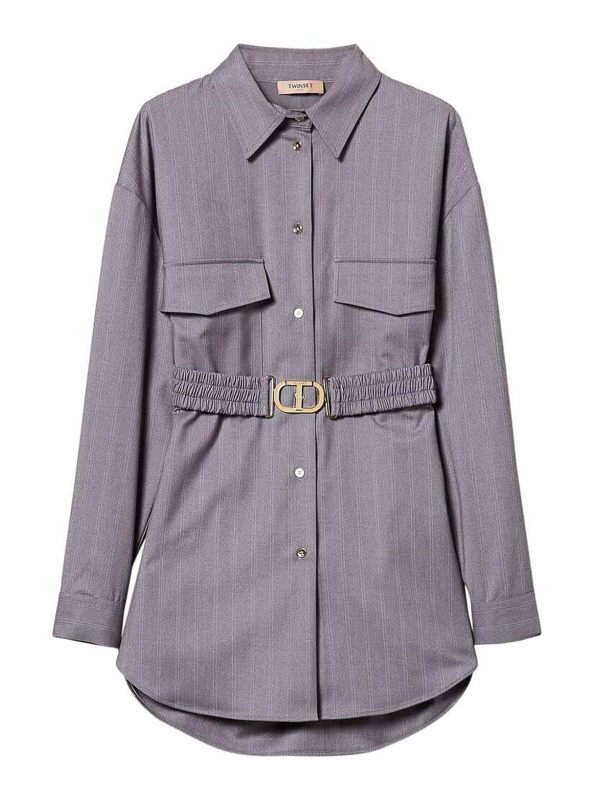 Twinset Chemise - Gris