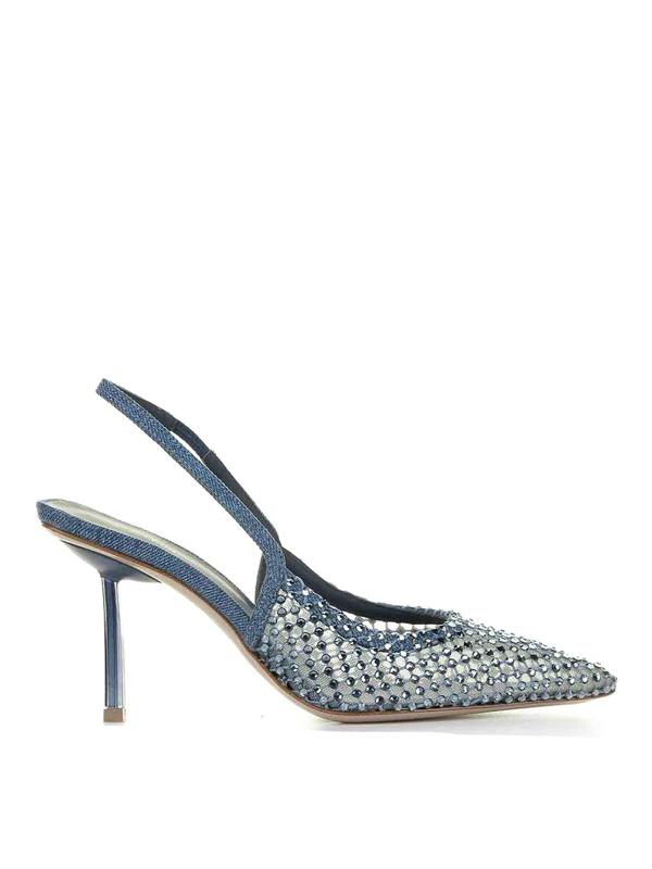 Le Silla Chaussures À Talon - Bleu