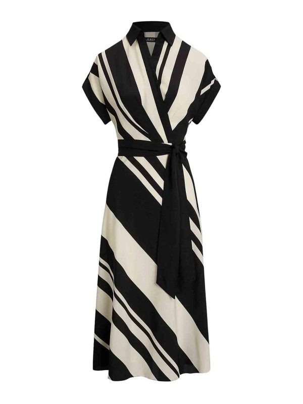 Lauren Ralph Lauren Robe Au Genou - Noir