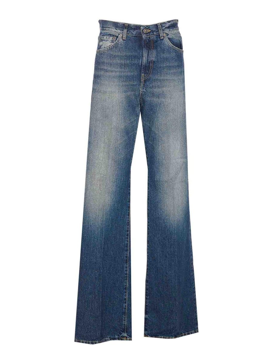 Dondup Jean Bootcut - Bleu