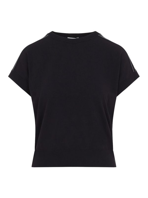 Peserico Pull Col Rond - Bleu