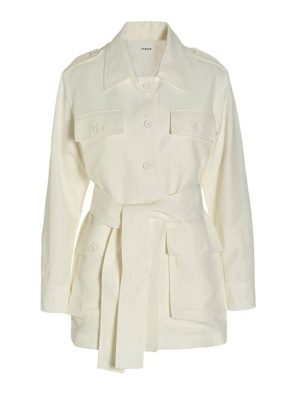 P. A.R. O.S. H. Veste Casual - Blanc