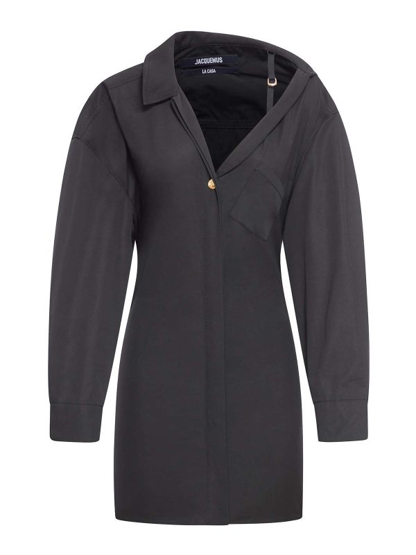 Jacquemus Robe Courte - Noir