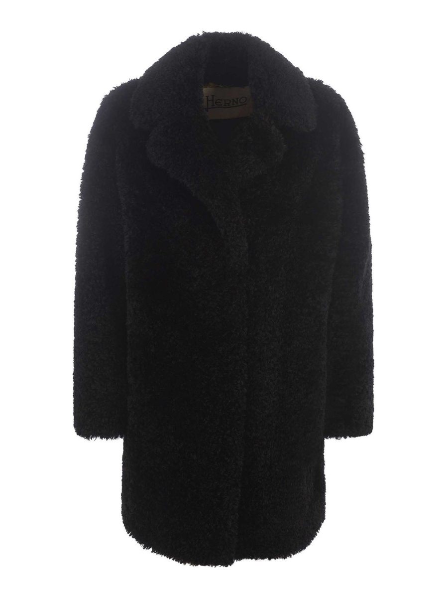 Herno Manteau Court - Noir