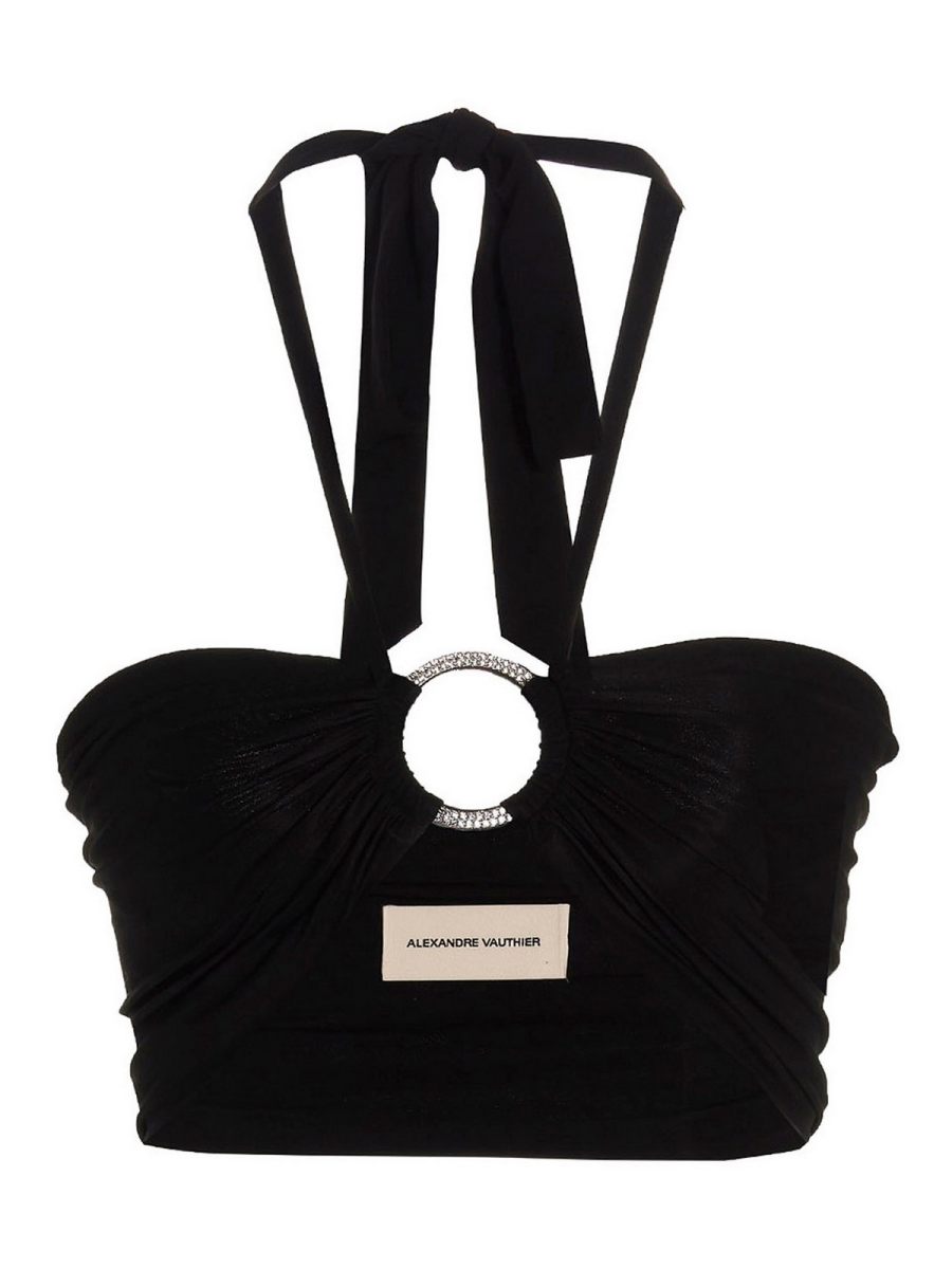 Alexandre Vauthier Top - Noir