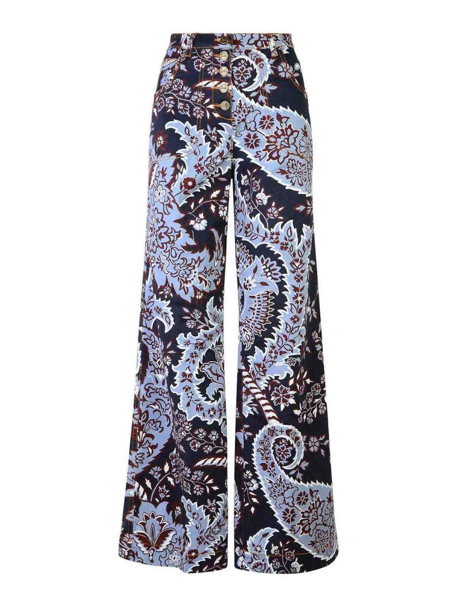 Etro Jean Bootcut - Bleu