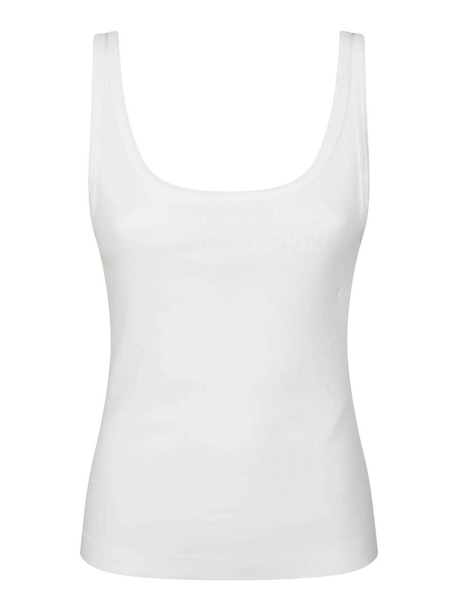 MM6 Maison Margiela Top - Blanc