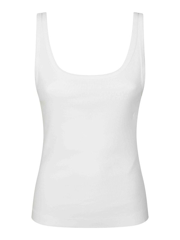 MM6 Maison Margiela Top - Blanc