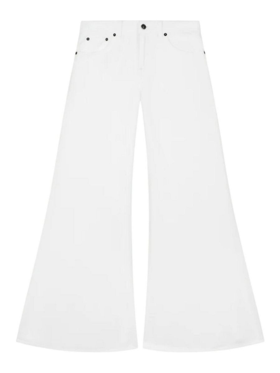 Dondup Jean Droit - Blanc