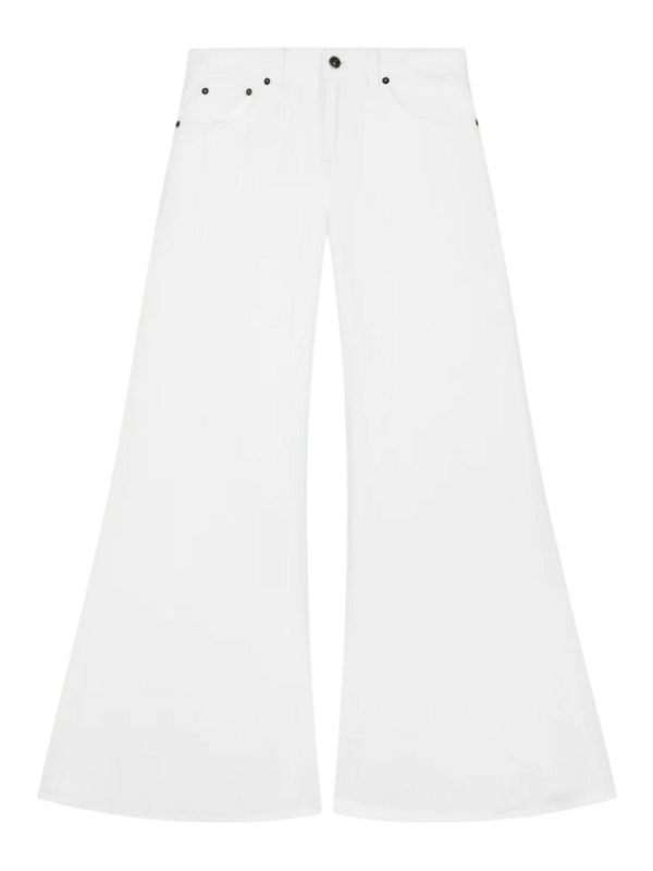 Dondup Jean Droit - Blanc