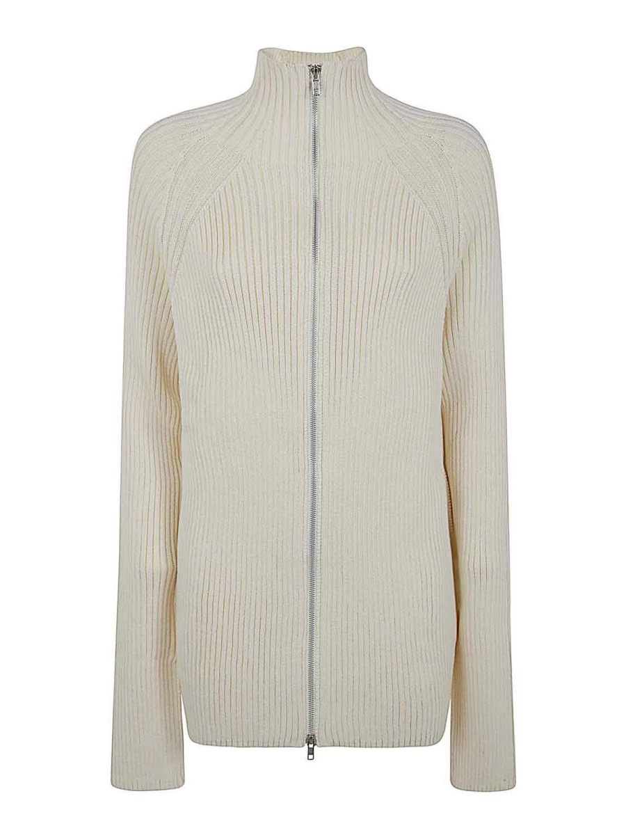Y'S Pull Col Rond - Blanc