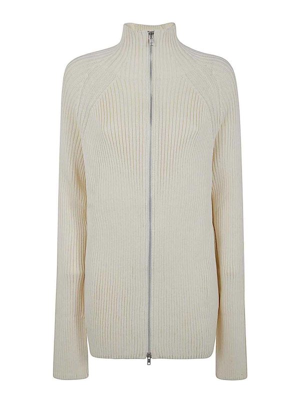 Y'S Pull Col Rond - Blanc