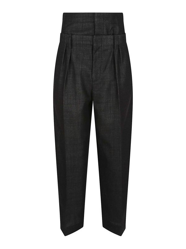 Victoria Beckham Pantalons Décontractés - Noir