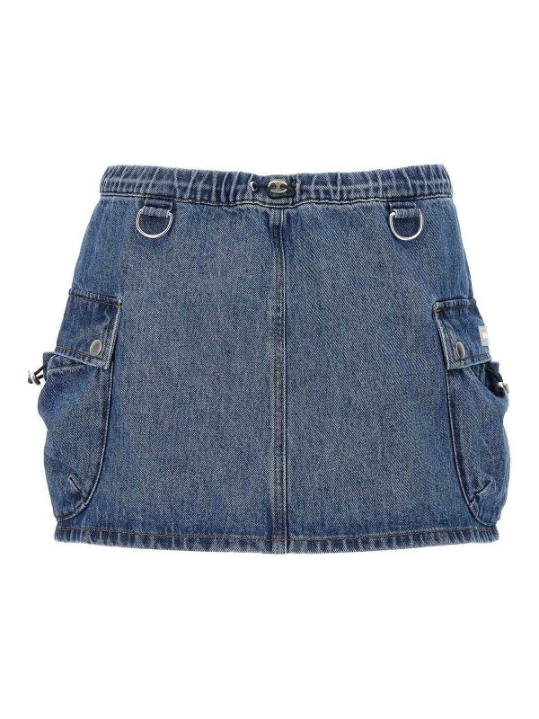 Coperni Jupe Midi - Bleu