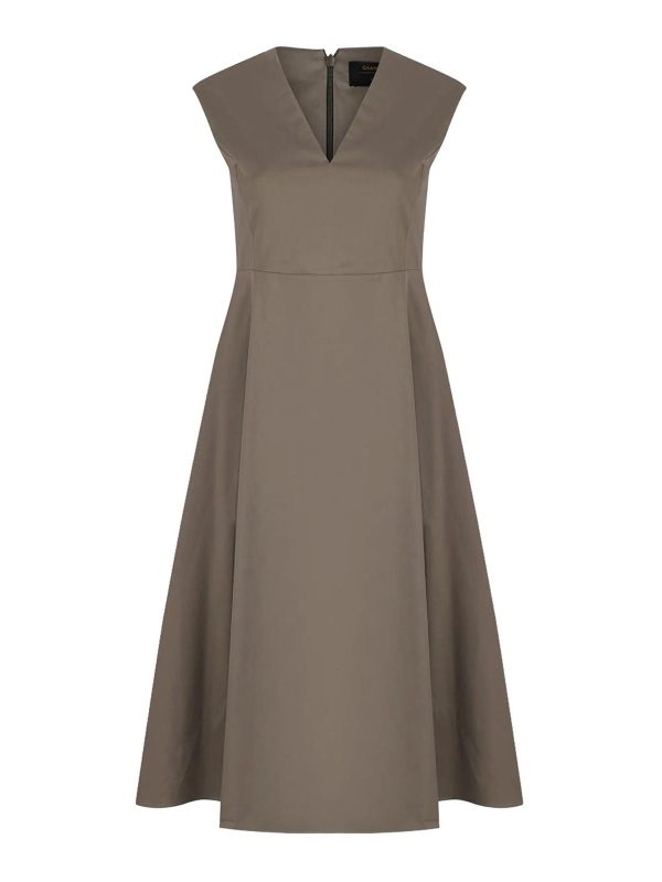 Gran Sasso Robe Au Genou - Vert