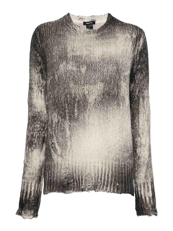 Avant Toi Pull Col Rond - Gris