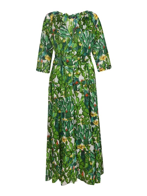 Samantha Sung Robe Au Genou - Blanc