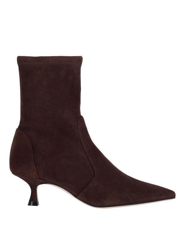 Stuart Weitzman Bottines - Marron