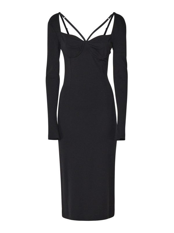 Dolce & Gabbana Robe Au Genou - Noir
