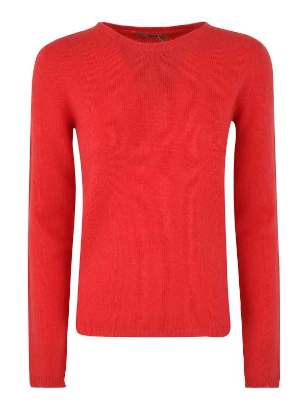 Nuur Pull Col Rond - Rouge