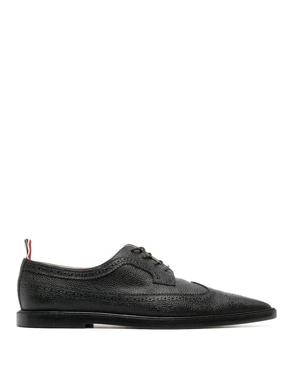 Thom Browne Chaussures À Lacets - Noir