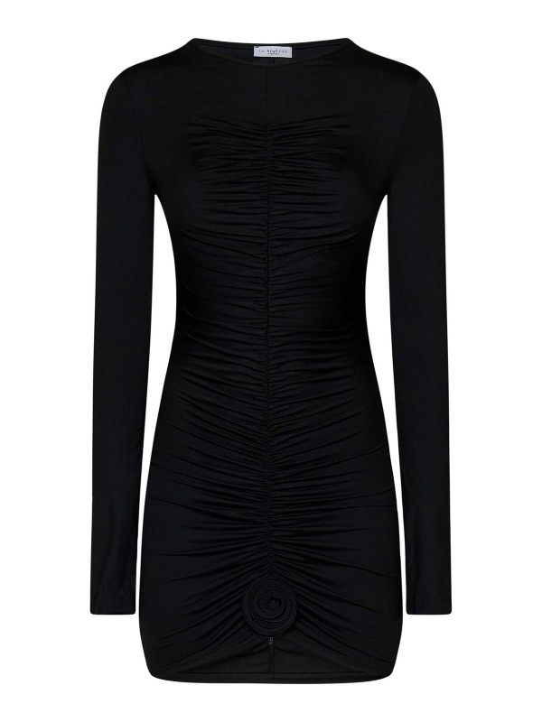 La Reveche Robe Au Genou - Noir