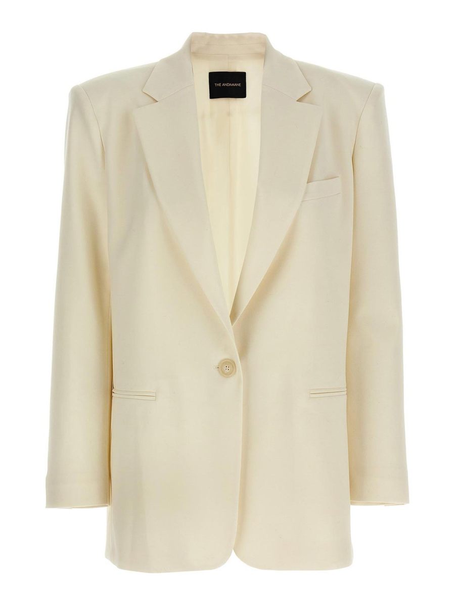 The Andamane Blazer - Blanc