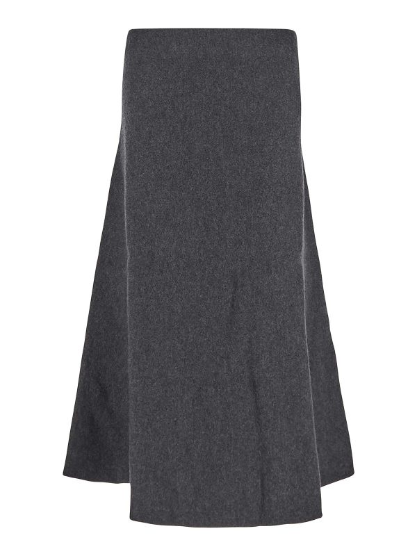 Jil Sander Jupe Midi - Noir