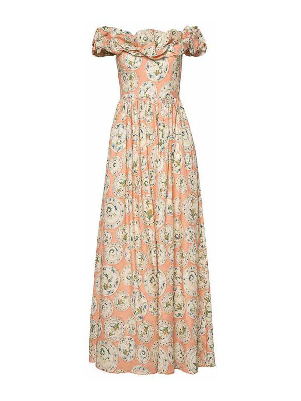 Agua by Agua Bendita Robe De Soirée - Bleu