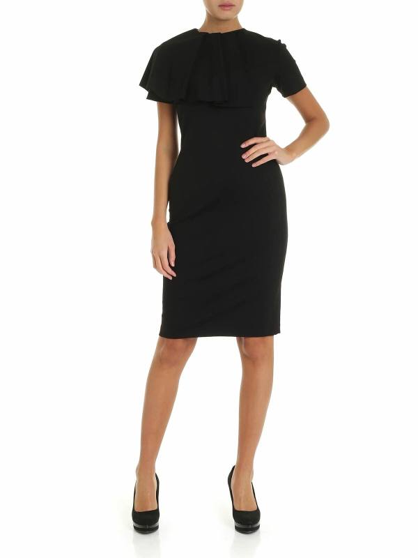 Fuzzi Robe Au Genou - Noir