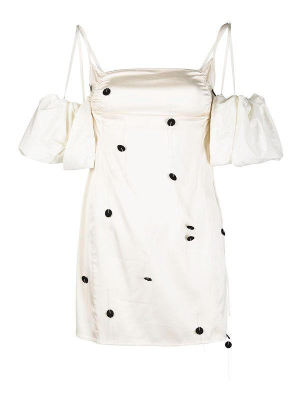 Jacquemus Robe Courte - Blanc