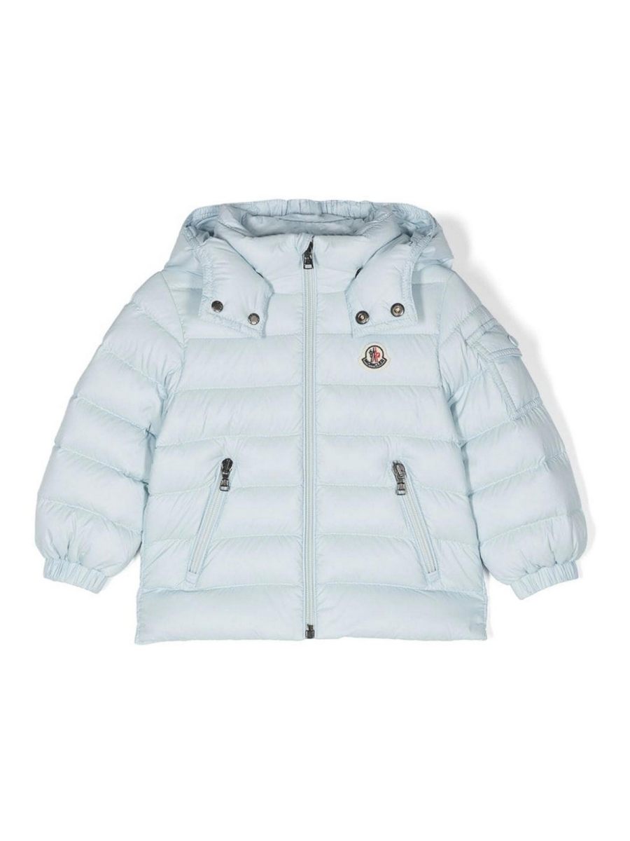 Moncler Jr Blouson Rembourré - Argent