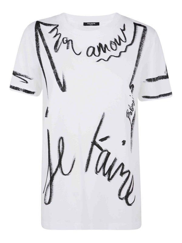 Balmain T-Shirt - Blanc